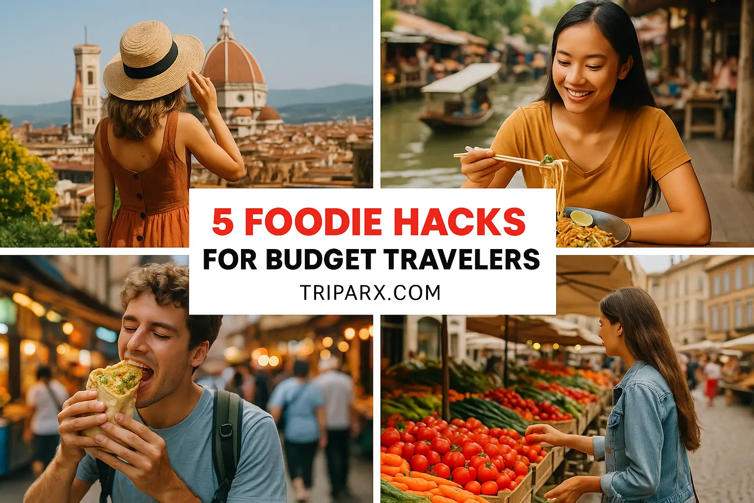 5 Foodie Hacks for Budget Travelers
