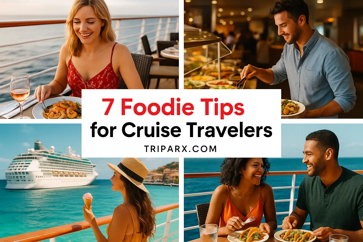 7 Foodie Tips for Cruise Travelers