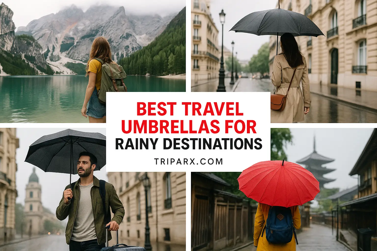 Best Travel Umbrellas for Rainy Destinations