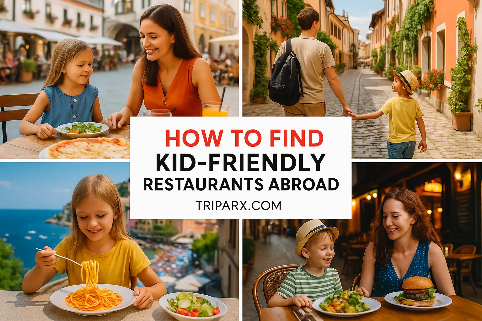 How to Find Kid-Friendly Restaurants Abroad