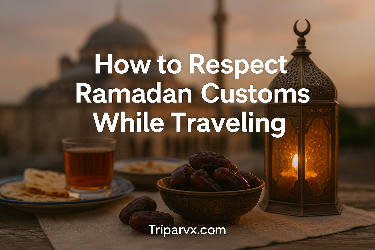 How to Respect Ramadan Customs While Traveling