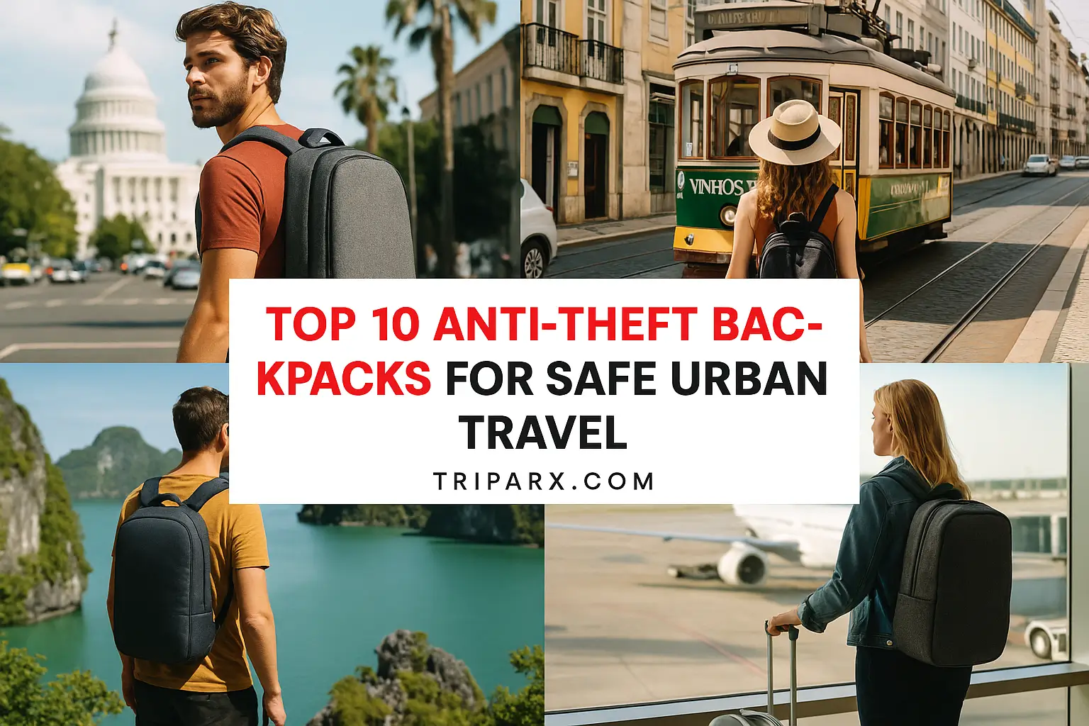 Top 10 Anti-Theft Backpacks for Safe Urban Travel