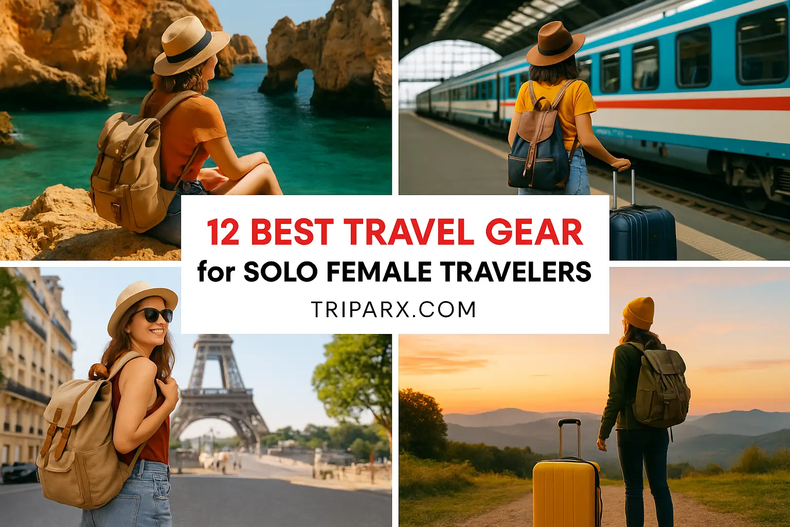 12 Best Travel Gear for Solo Female Travelers