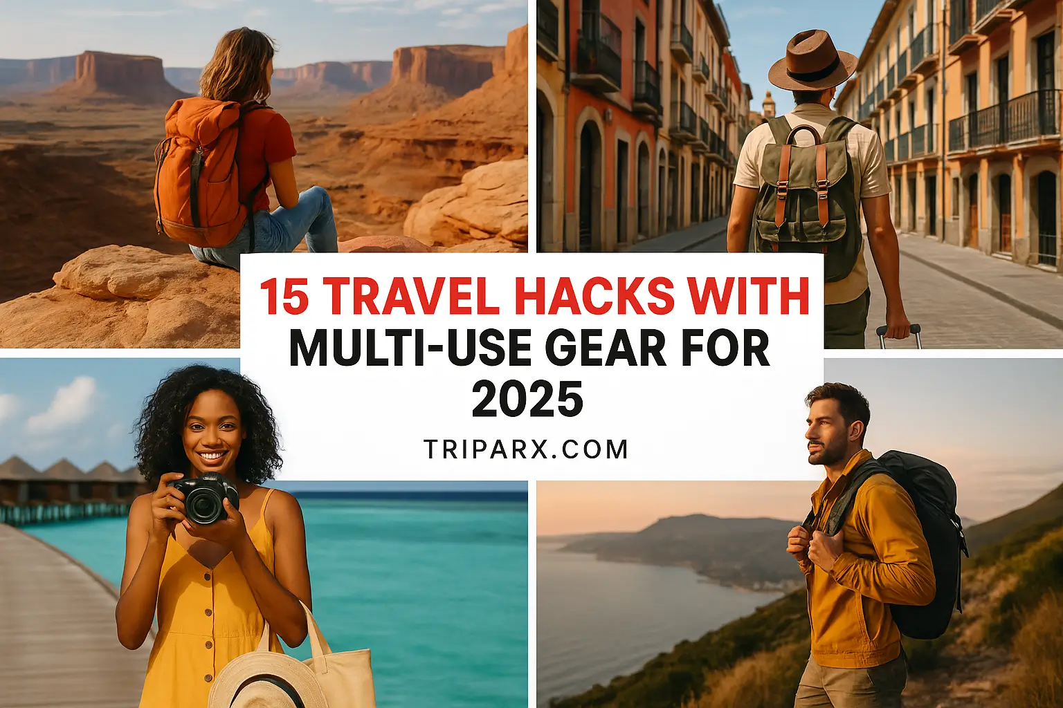 15 Travel Hacks with Multi-Use Gear for 2025
