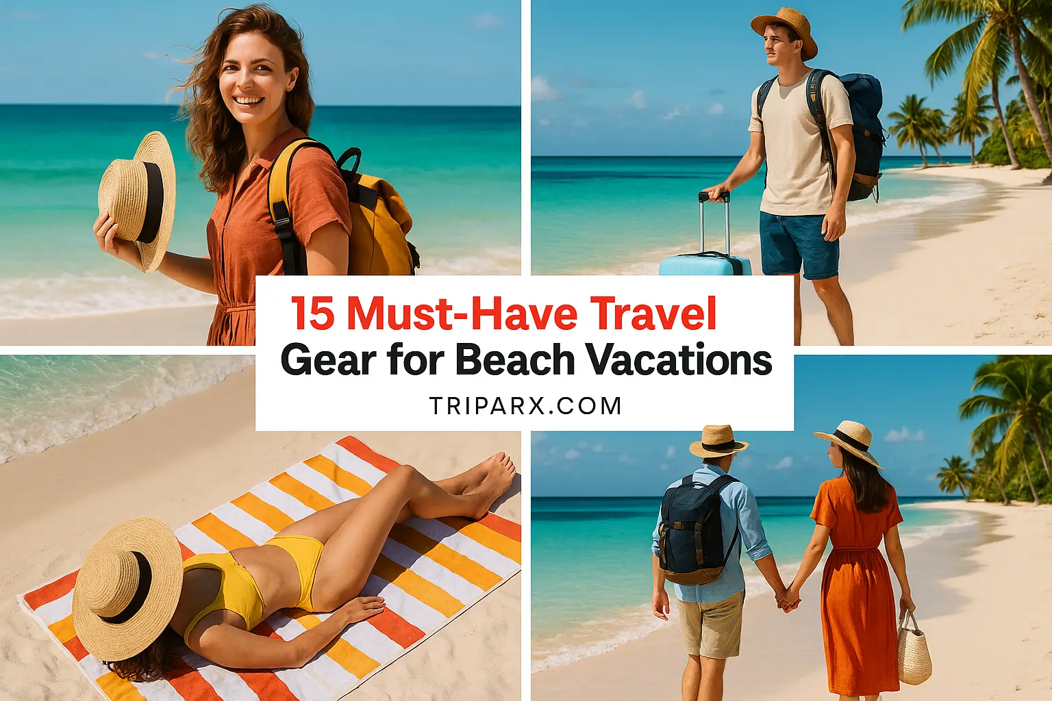 15 Must-Have Travel Gear for Beach Vacations