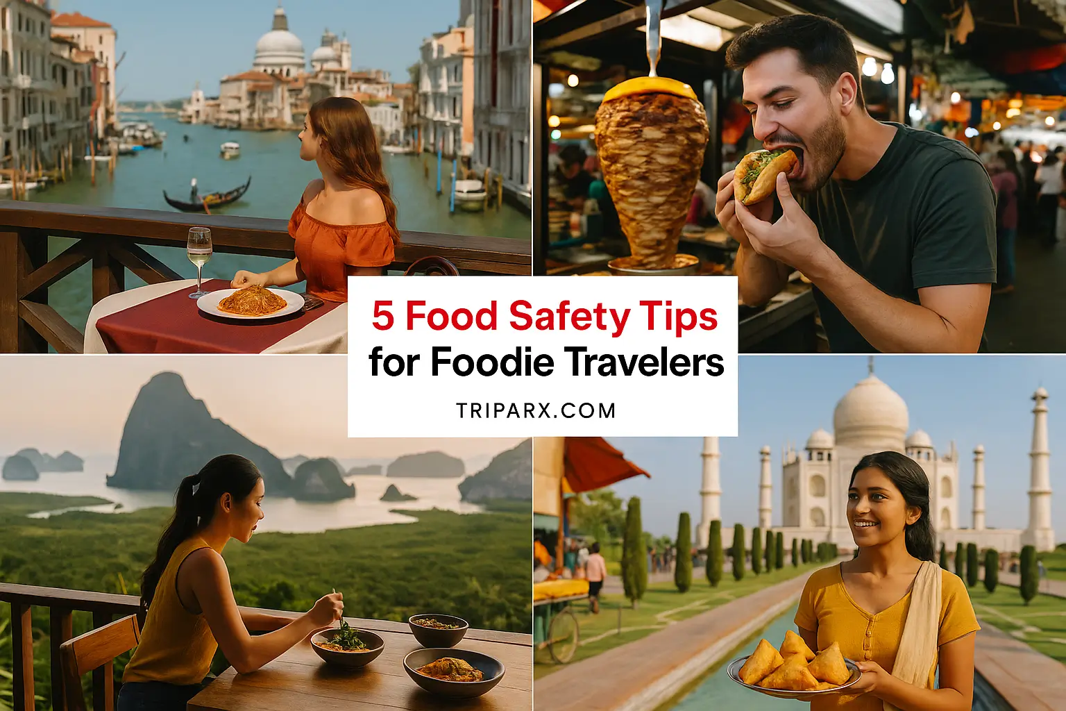5 Food Safety Tips for Foodie Travelers