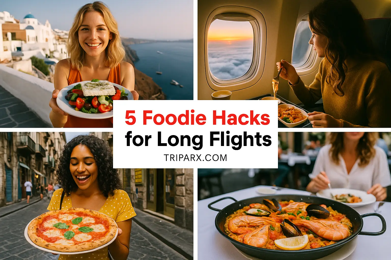 5 Foodie Hacks for Long Flights