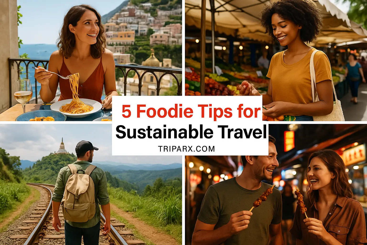 5 Foodie Tips for Sustainable Travel