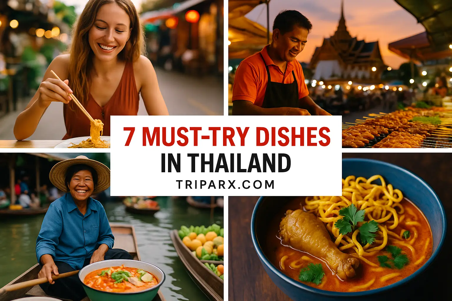 7 Must-Try Dishes in Thailand