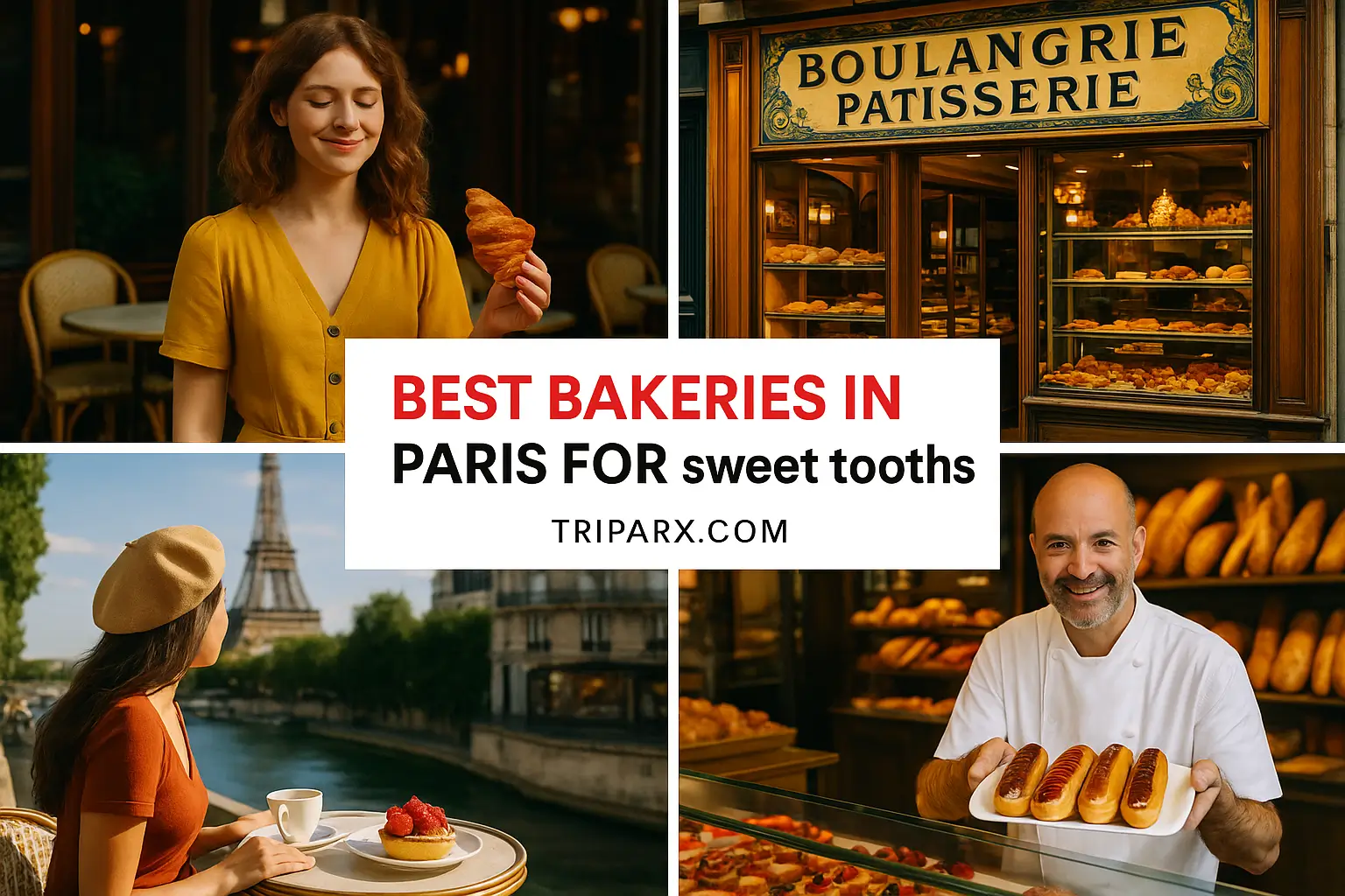 Best Bakeries in Paris for Sweet Tooths