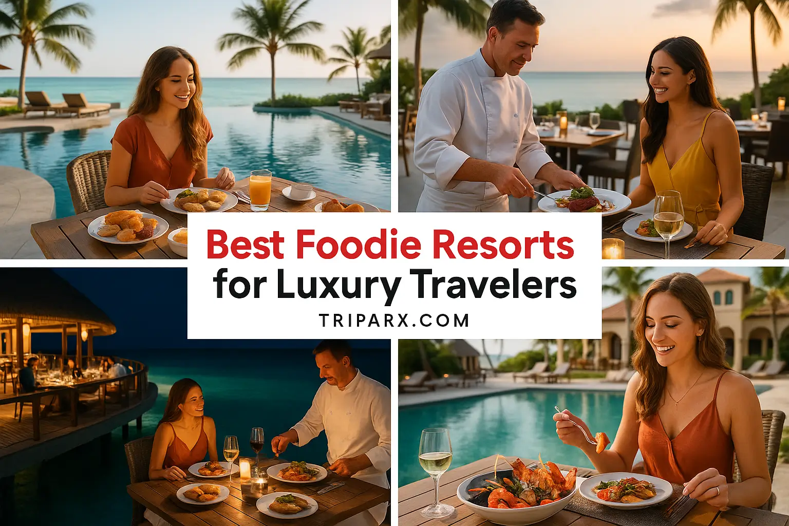 Best Foodie Resorts for Luxury Travelers