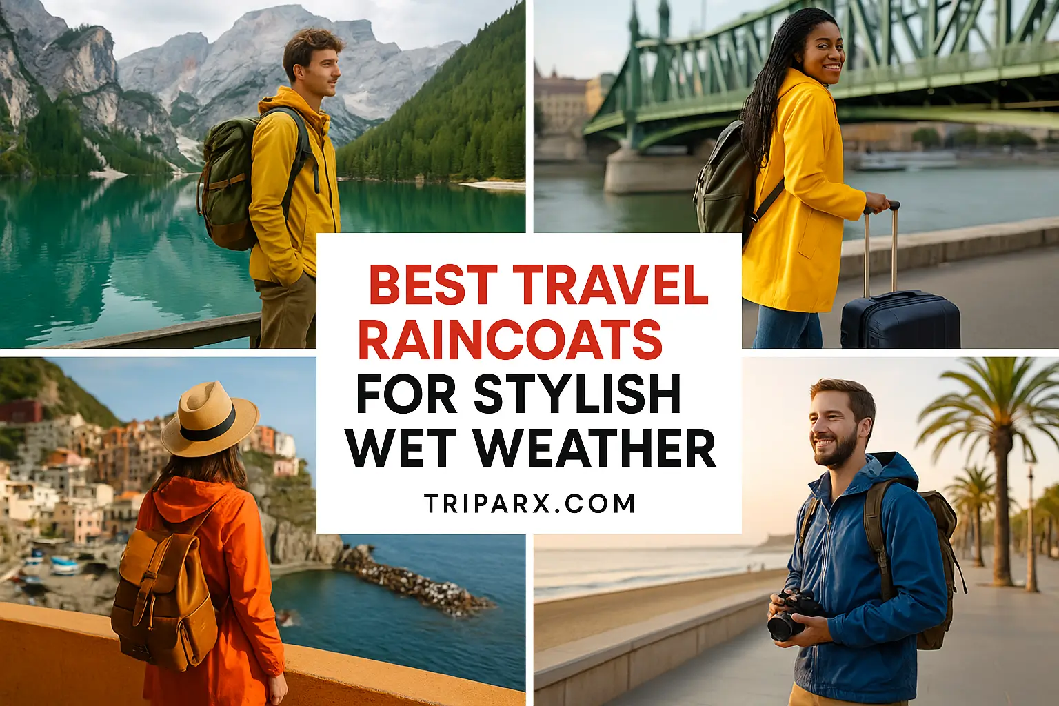 Best Travel Raincoats for Stylish Wet Weather