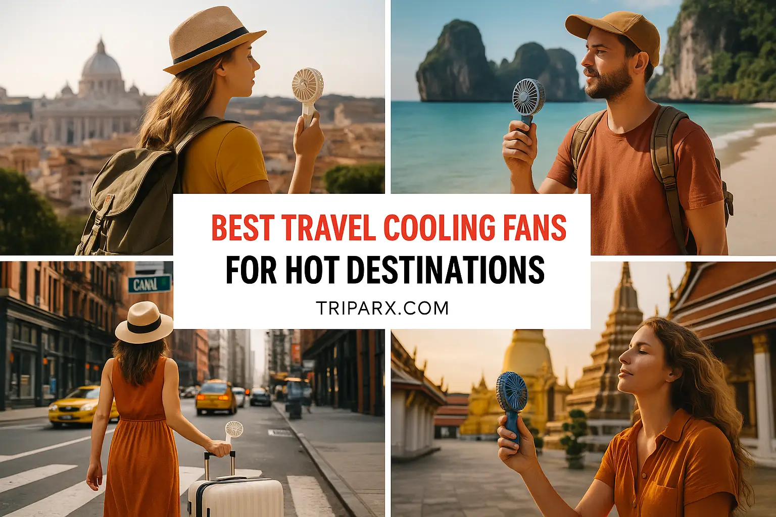 Best Travel Cooling Fans for Hot Destinations