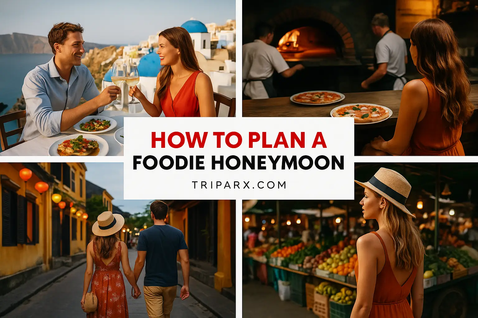 How to Plan a Foodie Honeymoon