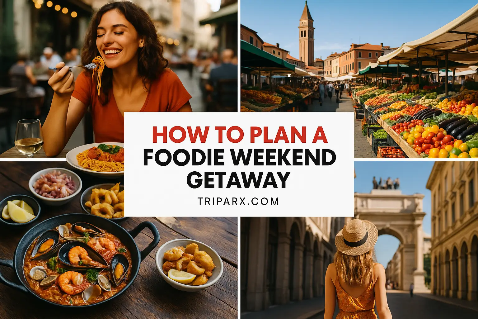 How to Plan a Foodie Weekend Getaway