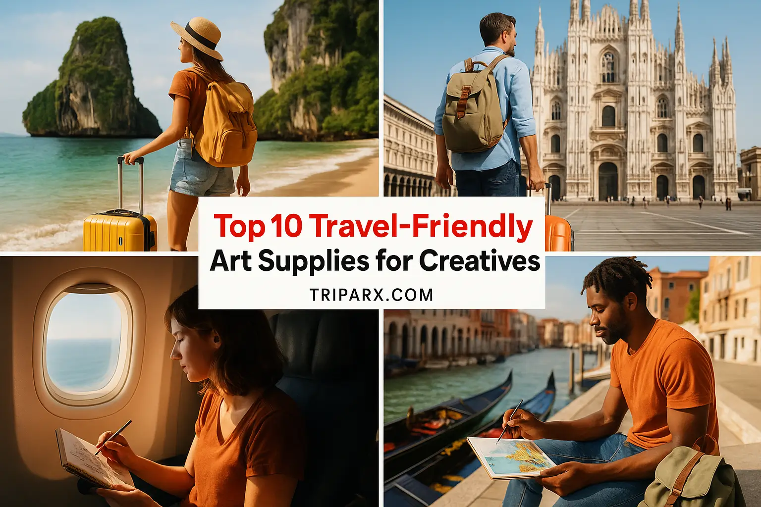 Top 10 Travel-Friendly Art Supplies for Creatives