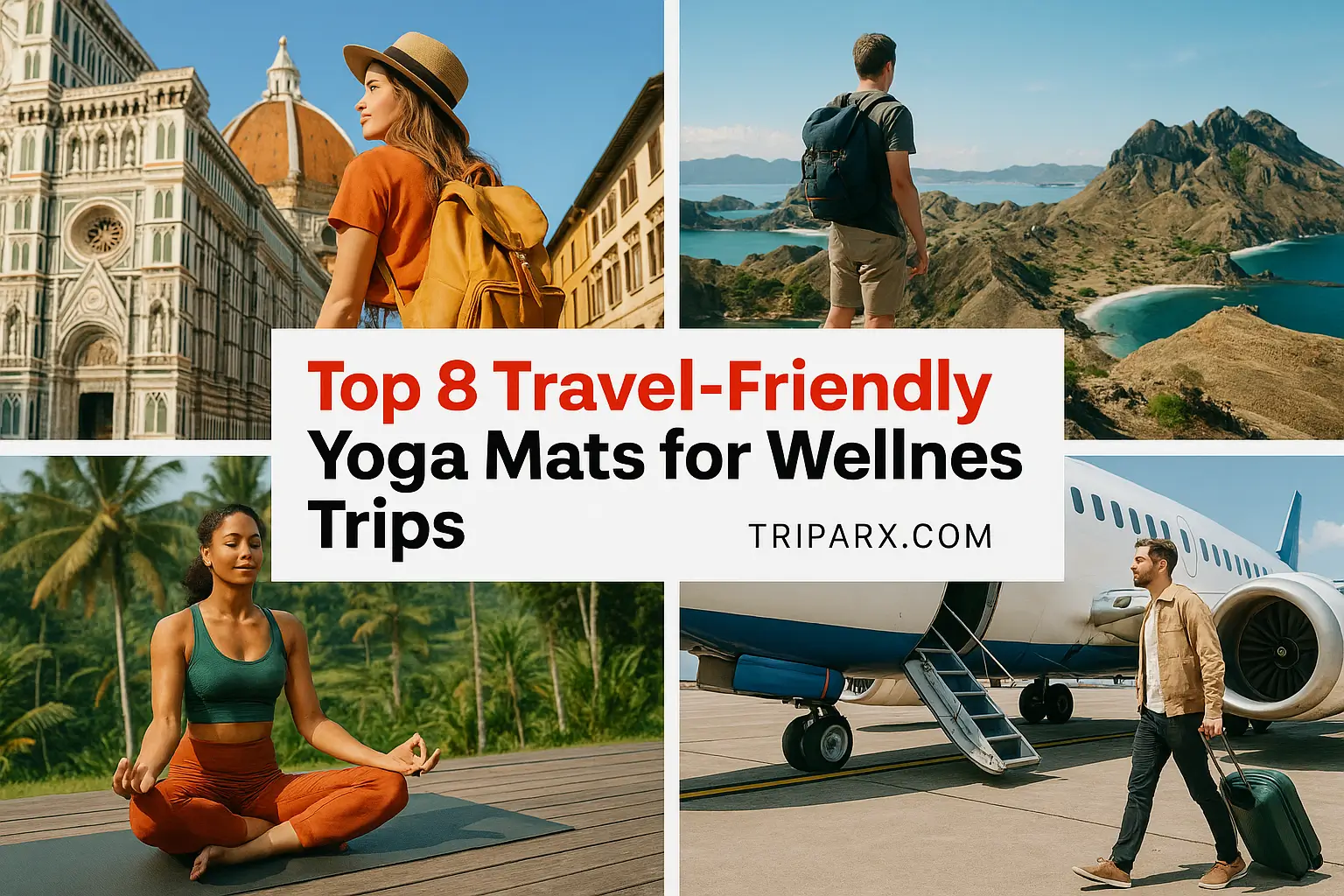 Top 8 Travel-Friendly Yoga Mats for Wellness Trips