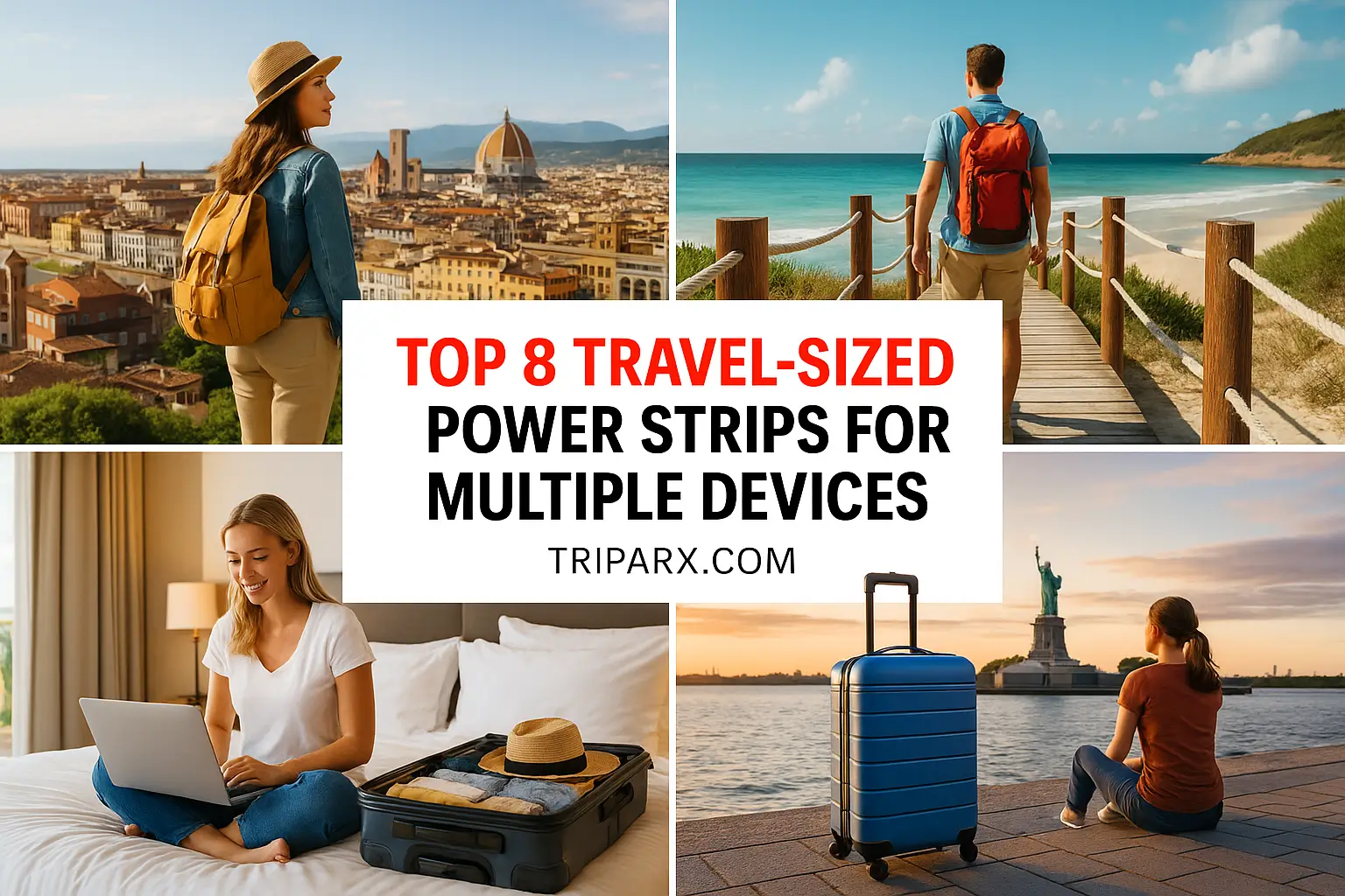 Top 8 Travel-Sized Power Strips for Multiple Devices