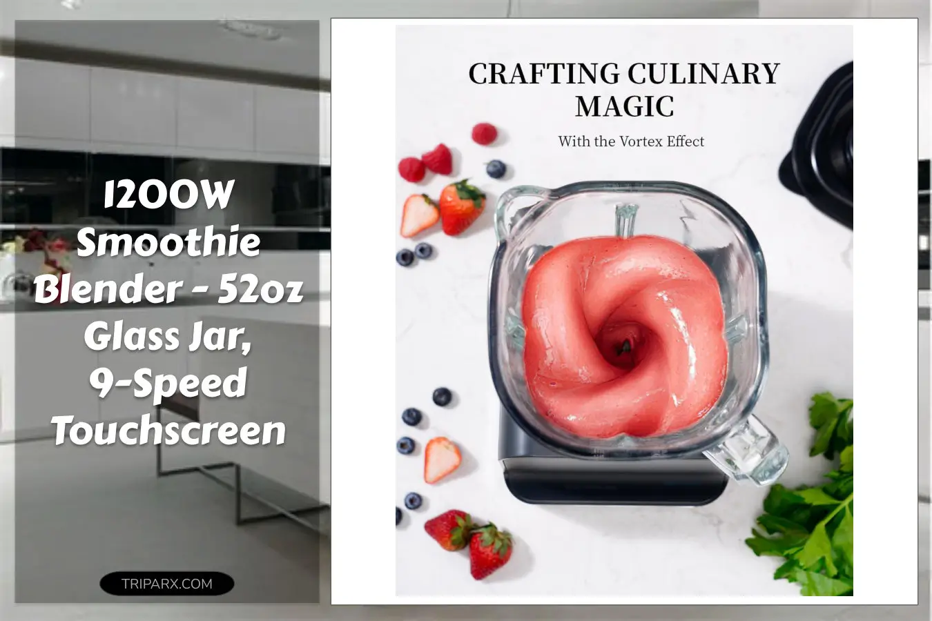 1200W_Professional_Smoothie_Blender_for_Shakes_52oz_Glass_Jar_Ice_Crush_Puree_9-Speed_Touchscreen_with_Pulse_7_Functions_Black