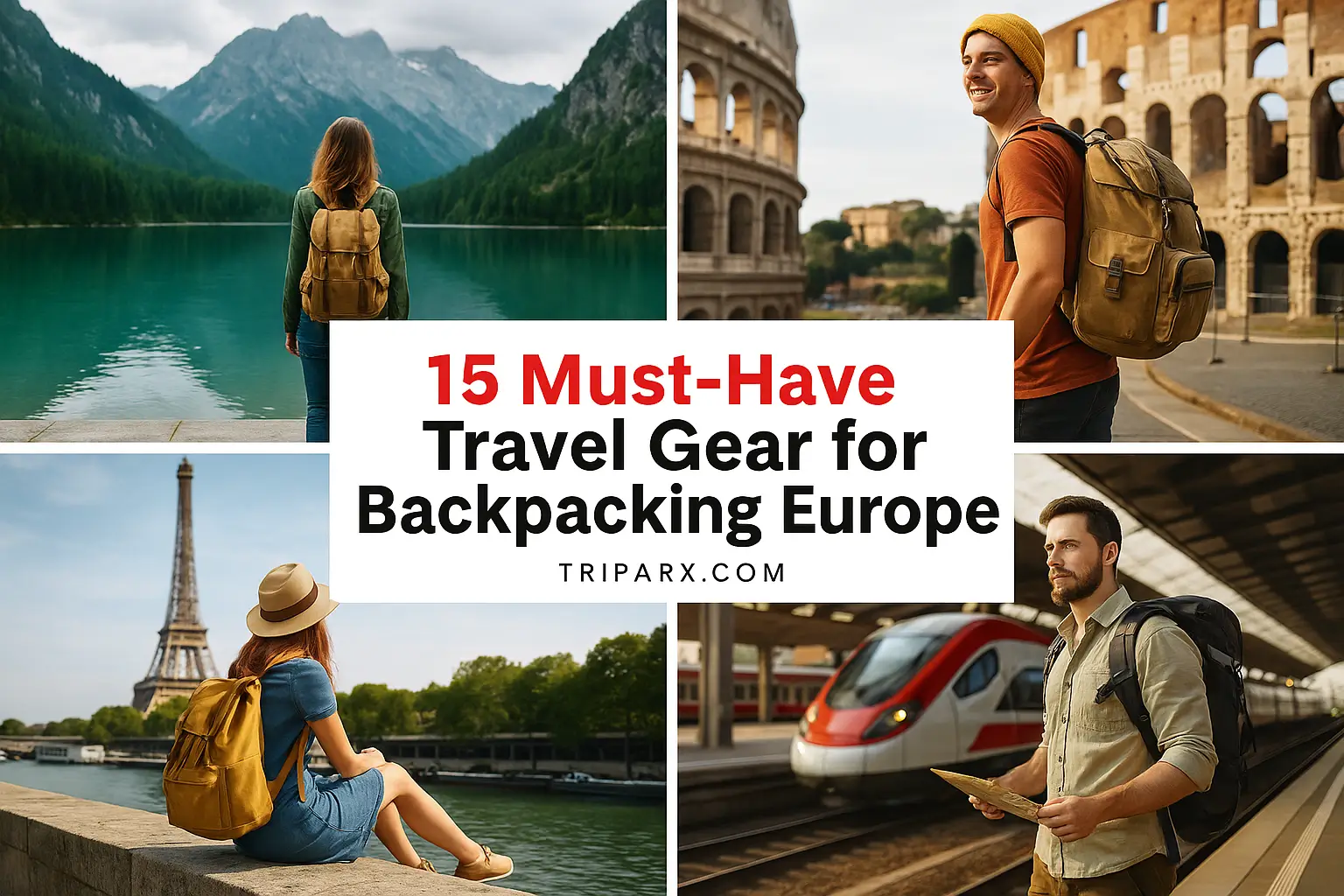 15 Must-Have Travel Gear for Backpacking Europe