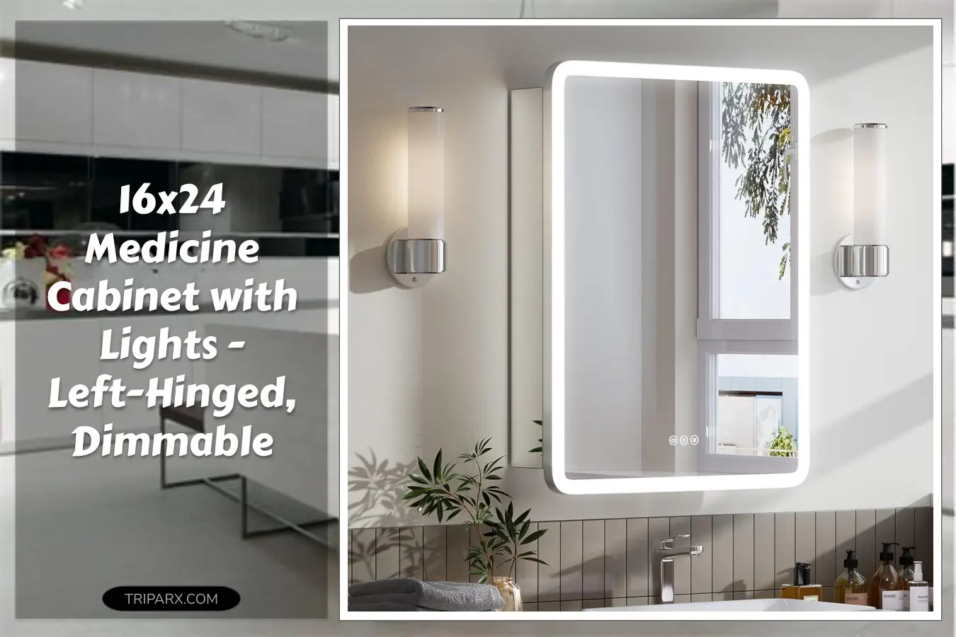 16x24_Medicine_Cabinet_with_Lights_Left-Hinged_AL_Alloy_Frame_Recessed_or_Surface_Plug-in_or_Hardwired_2_Outlets_1_USB_1_Type-C_3_Colors_Dimmable_Inner_Sensor_Light_Defog_1_Shelf