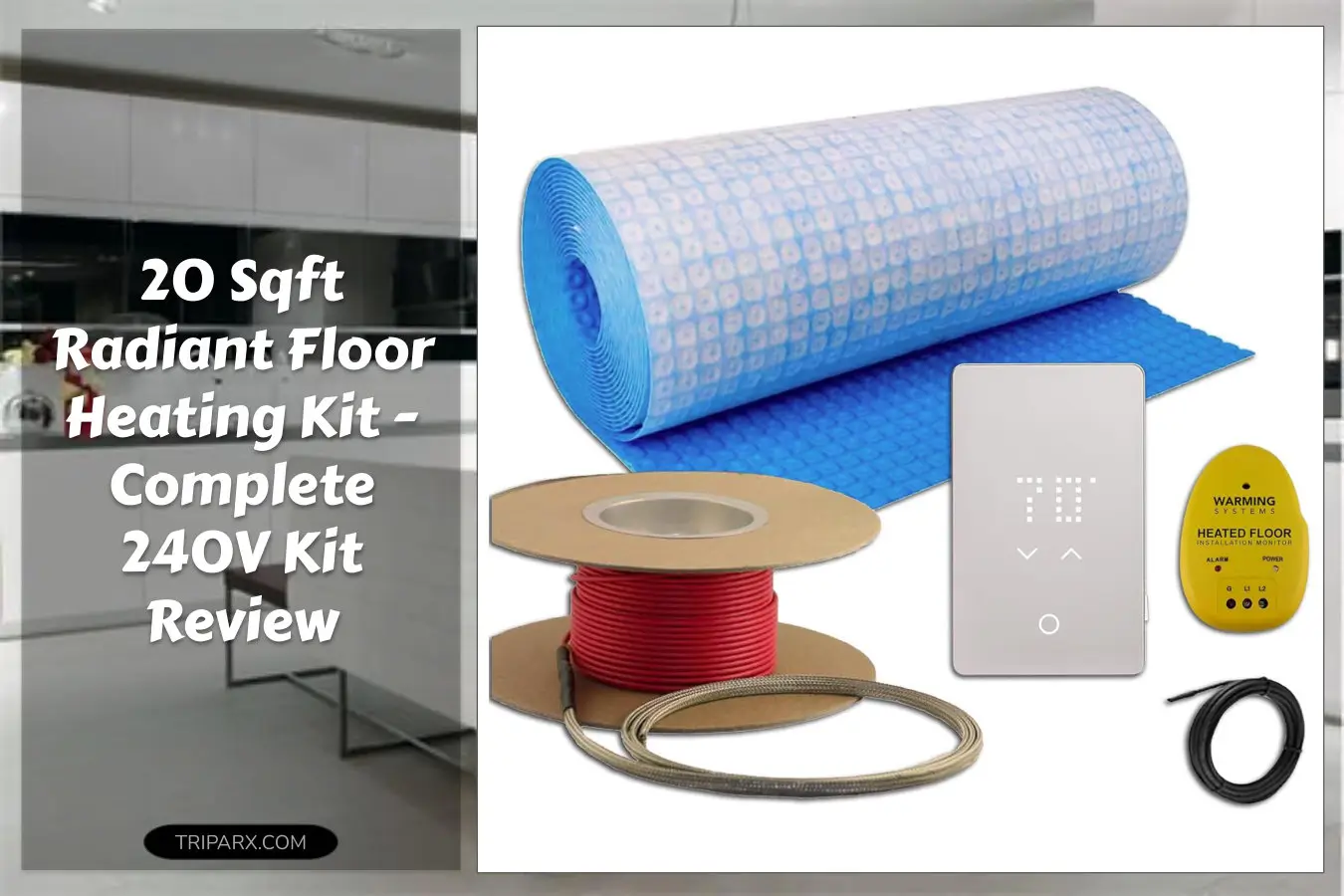 20Sqft_240V_Electric_Radiant_Floor_Heating_Kit_Includes_Heating_Cable_Heat_Membrane_WiFi_LED_Programmable_Thermostat_and_Installation_Monitor