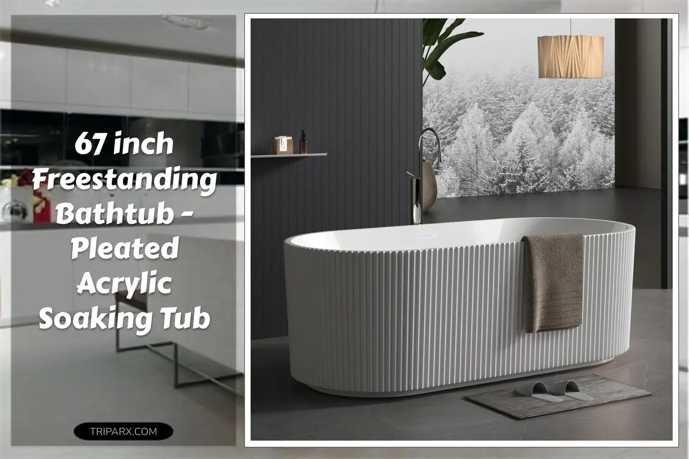 67-inch-Free-Standing-Tub-with-Overflow-and-Drain-Modern-Acrylic-Bathtub-CUPC-Certified-Thickened-Pleated-Design-Luxury-Soaking-Tub-for-Bathroom-Easy-Installation-Glossy-White