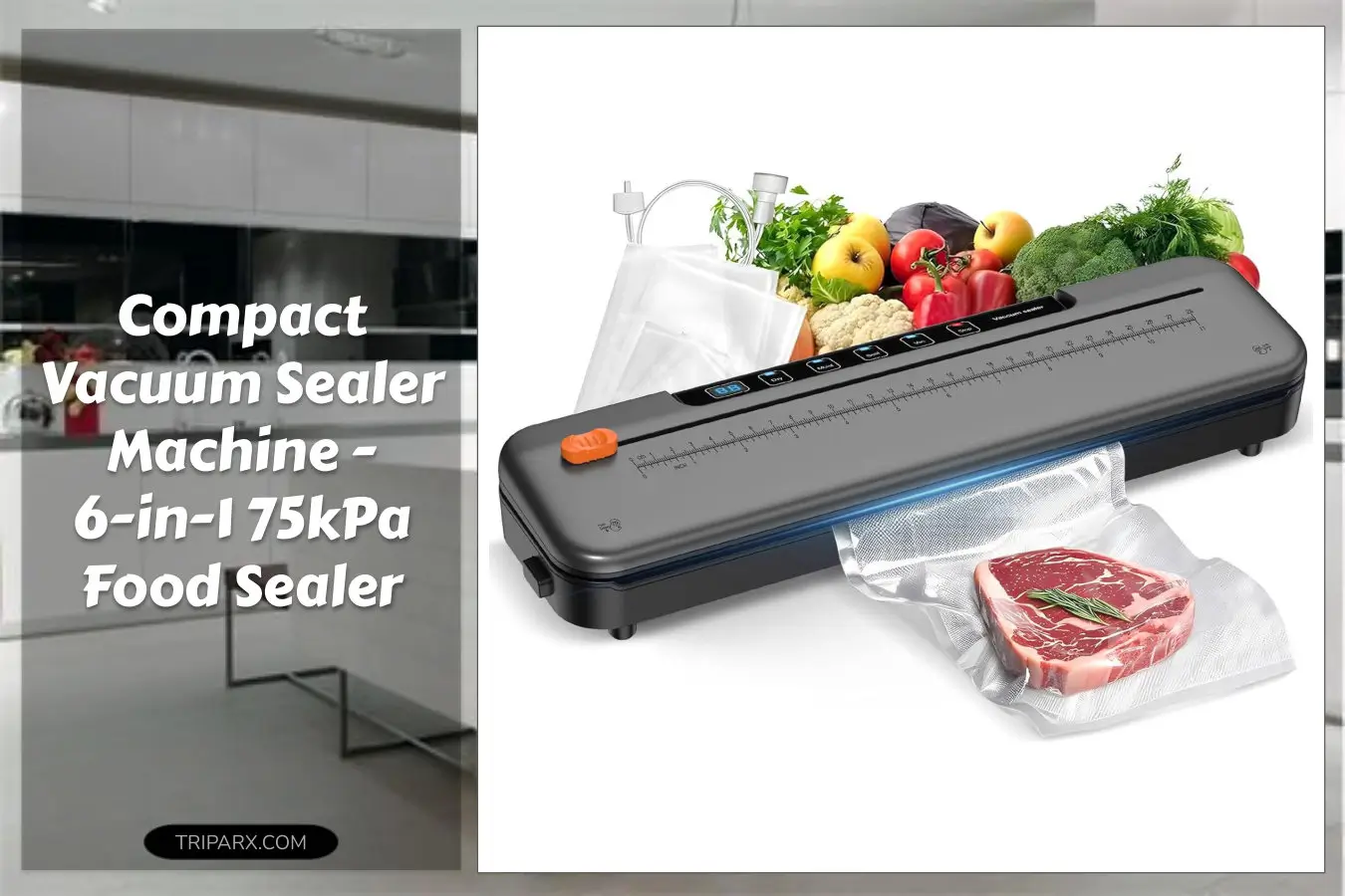 75kPa_Compact_Vacuum_Sealer_Machine_For_Food_6-in-1_Sous_Vide_Vacuum_Sealing_Machine_with_Starter_Kits_External_Sliding_Blade_Digital_Countdown_Gray