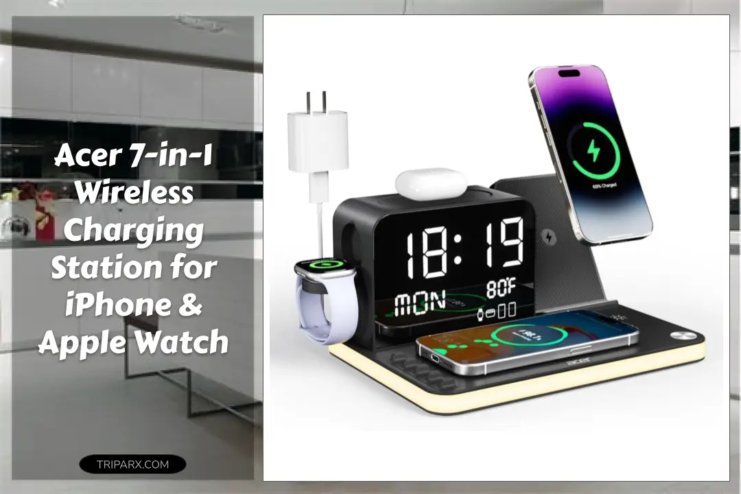 Acer 7-in-1 Wireless Charging Station for iPhone & Apple Watch