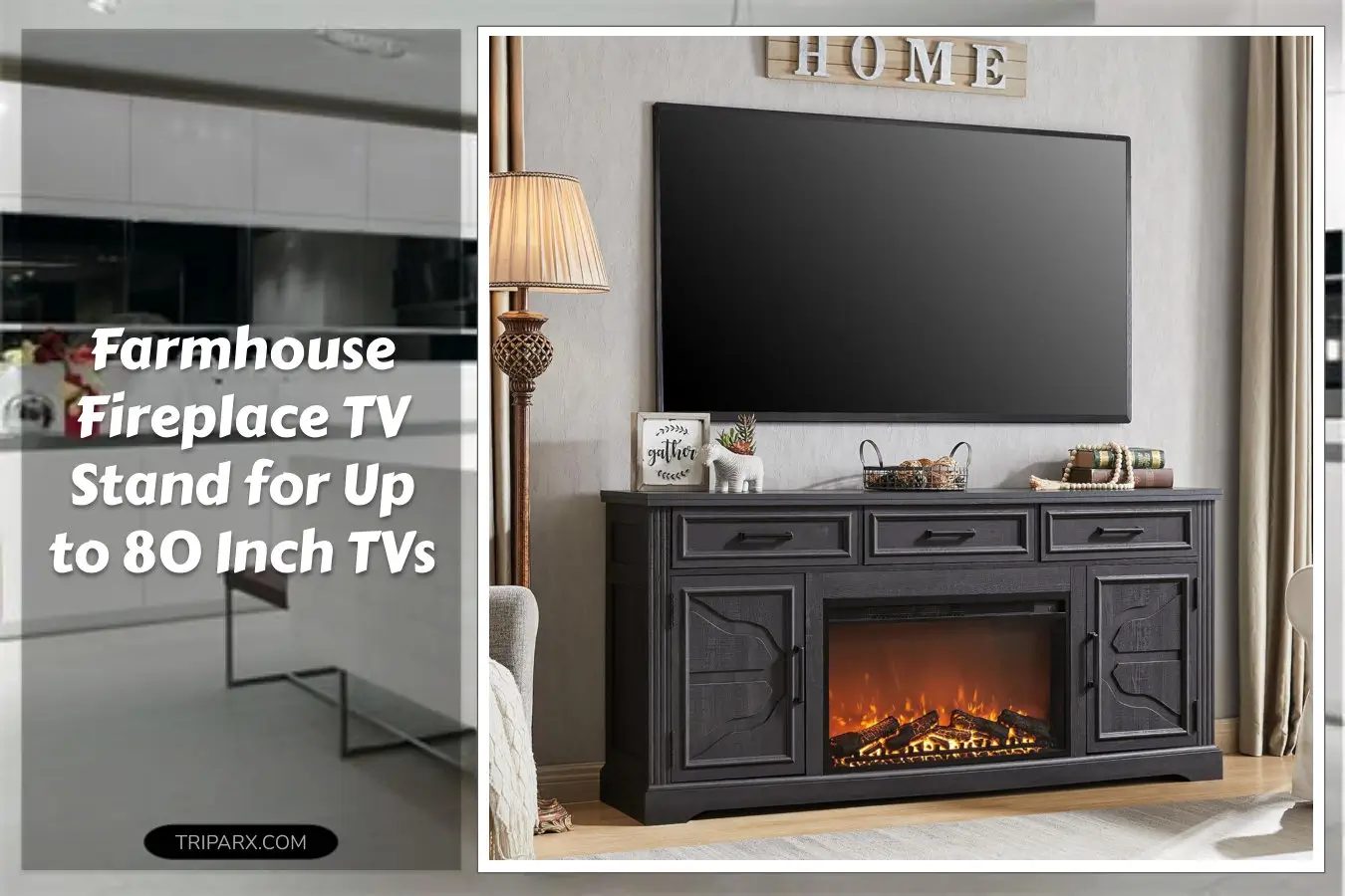 JXQTLINGMU_Farmhouse_Fireplace_TV_Stand_80_Inch_TV_Entertainment_Center_30_Inch_Electric_Fireplace_65_75_Inch_TV_70_Inch_TV_Stand_Storage_Cabinet_Drawer_Black