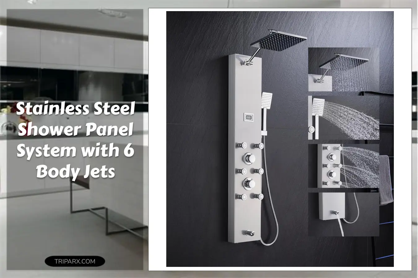 MENATT_304_Stainless_Steel_Shower_Panels_System_with_6_Body_Jets_Shower_Tower_with_Adjustable_9_inch_Rainfall_Shower_Head_Handheld_Shower_Wand_Brushed_Nickel