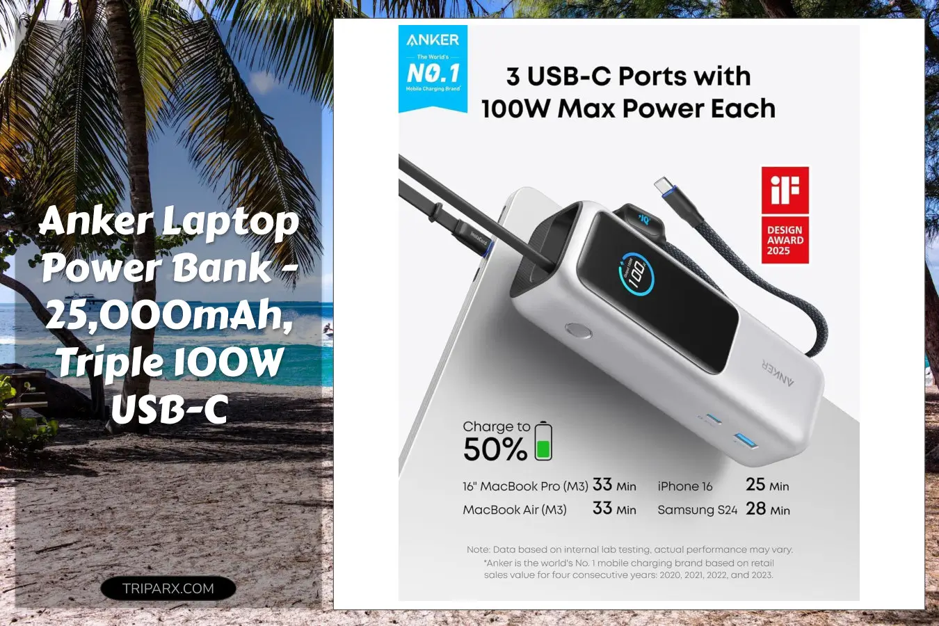 anker-laptop-power-bank-25000mah-portable-charger-triple-100w-usb-c-ports-built-in-retractable-cables-flight-approved