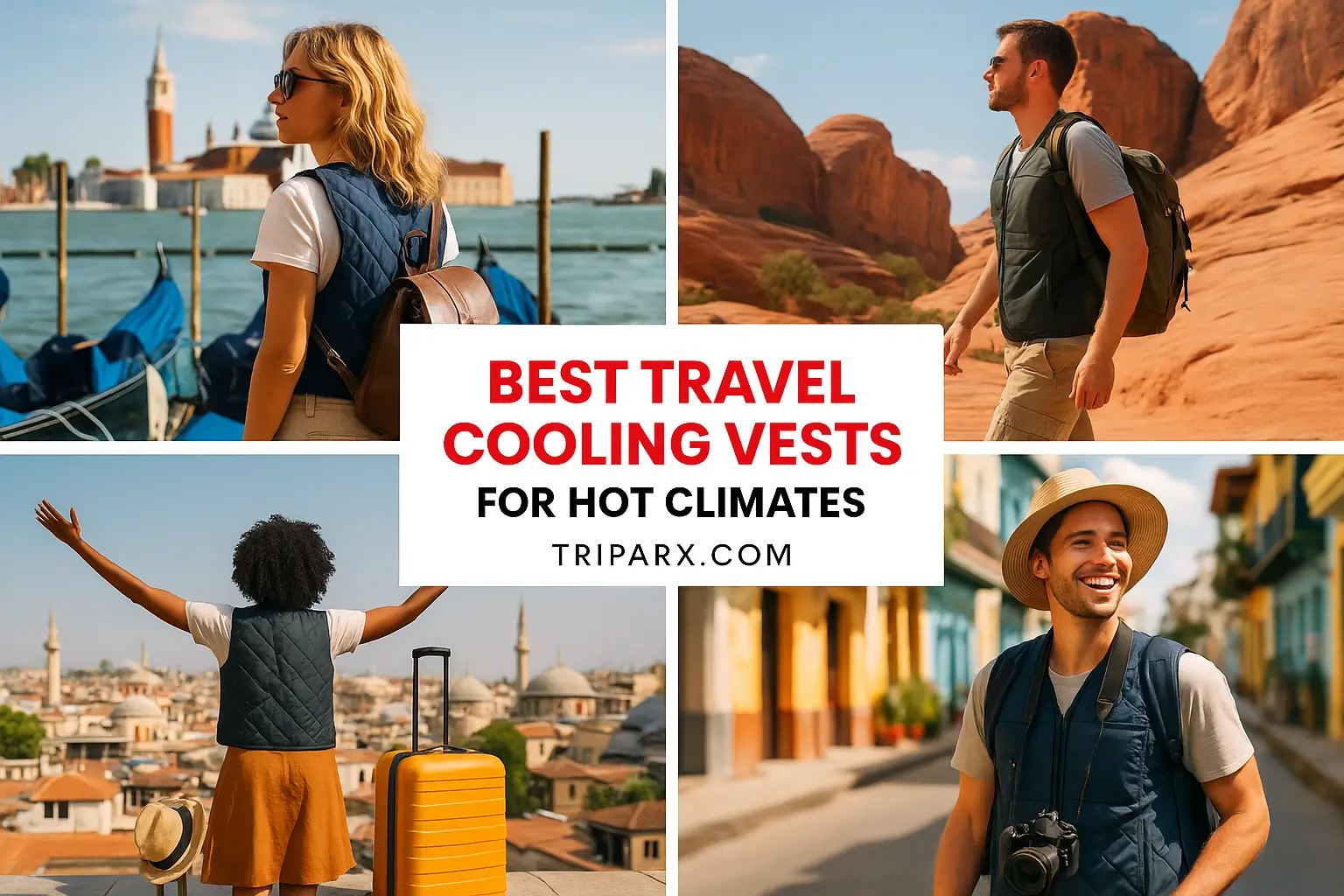 Best Travel Cooling Vests for Hot Climates
