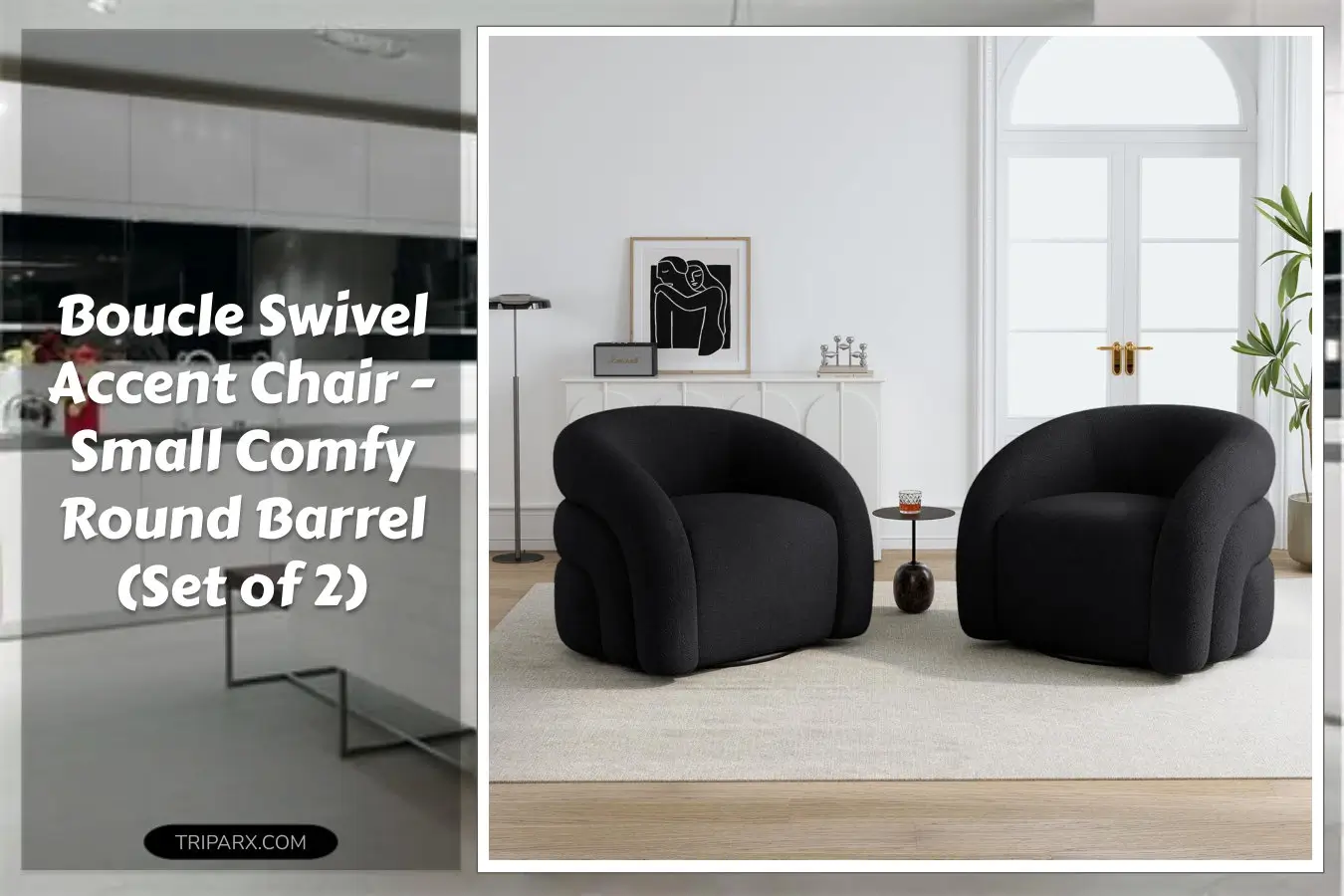 boucle-swivel-accent-chair-no-assembly-small-comfy-round-barrel-armchair-for-living-room-bedroom-reading-waiting-room-black-set-of-2