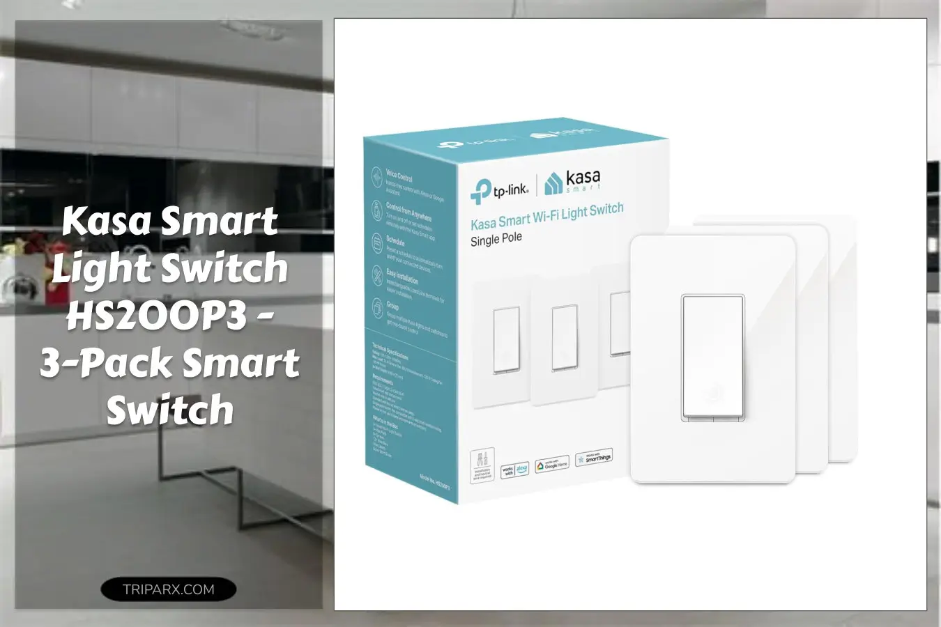kasa_smart_light_switch_hs200p3_single_pole_needs_neutral_wire_2.4ghz_wifi_compatible_with_alexa_and_google_home_ul_certified_no_hub_required_3_count_pack_of_1_white