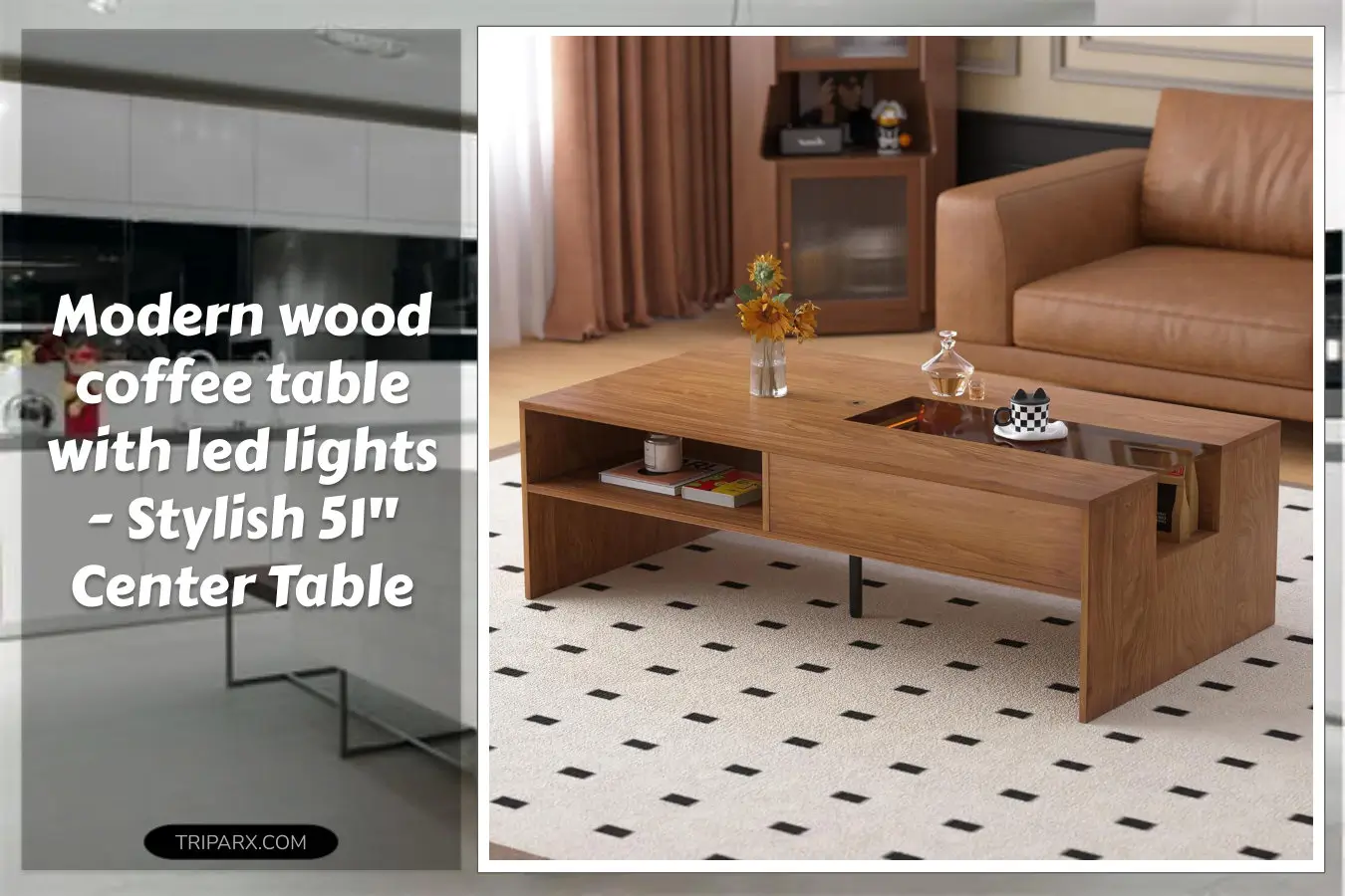 modern-wood-coffee-table-led-lights-rectangular-glass-display-hidden-compartment-open-storage-shelves-contemporary-home-decor