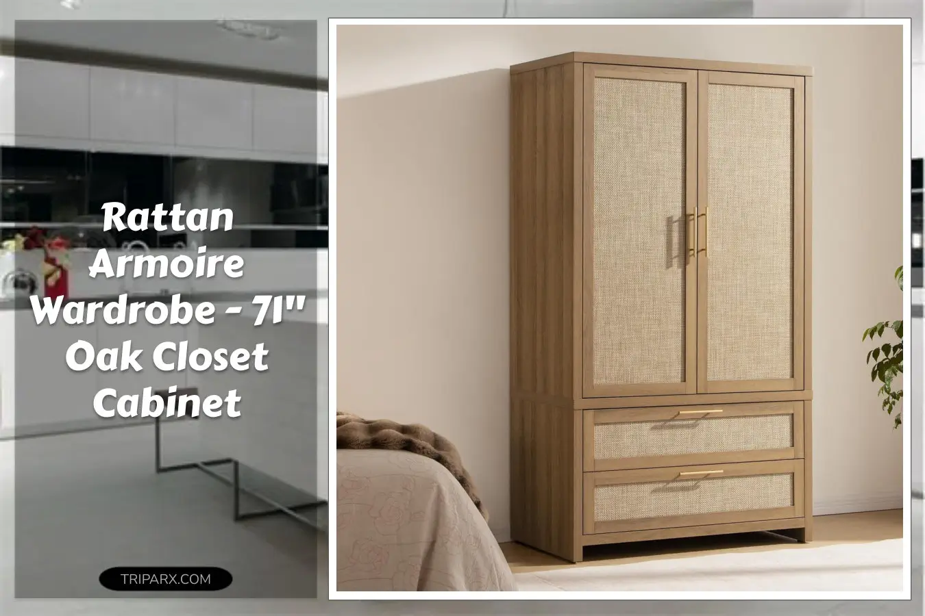 sicotas-rattan-armoire-wardrobe-closet-cabinet-71-tall-wardrobe-storage-cabinet-with-doors-larger-drawers-and-hanging-rod-boho-armoire-clothes-organizer-for-bedroom-laundry-room-cloak-room-oak