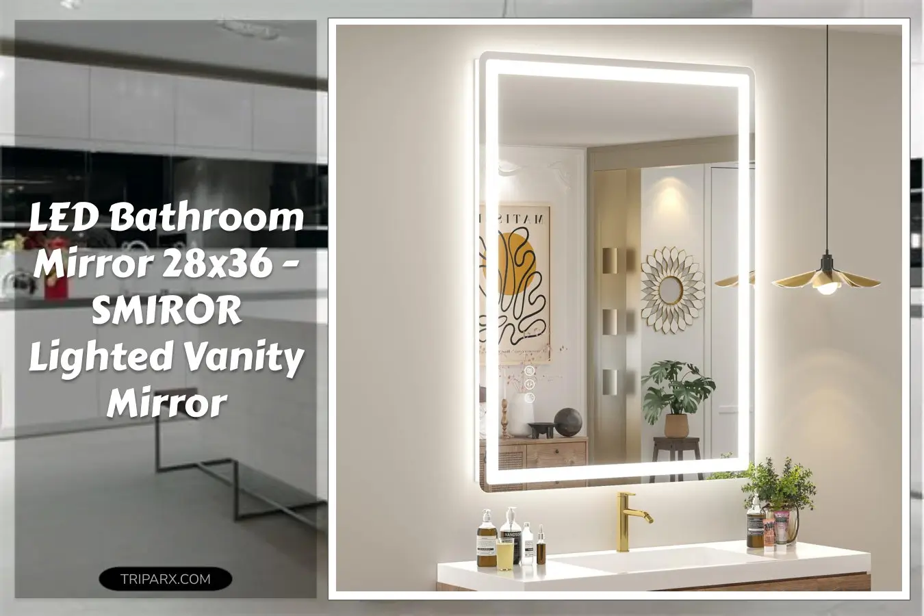 smiror_led_bathroom_mirror_with_lights_28x36_rounded_rectangle_lighted_vanity_mirror_wall_front_lit_backlit_3_colors_dimmable_anti_fog_tempered_glass_horizontal_vertical