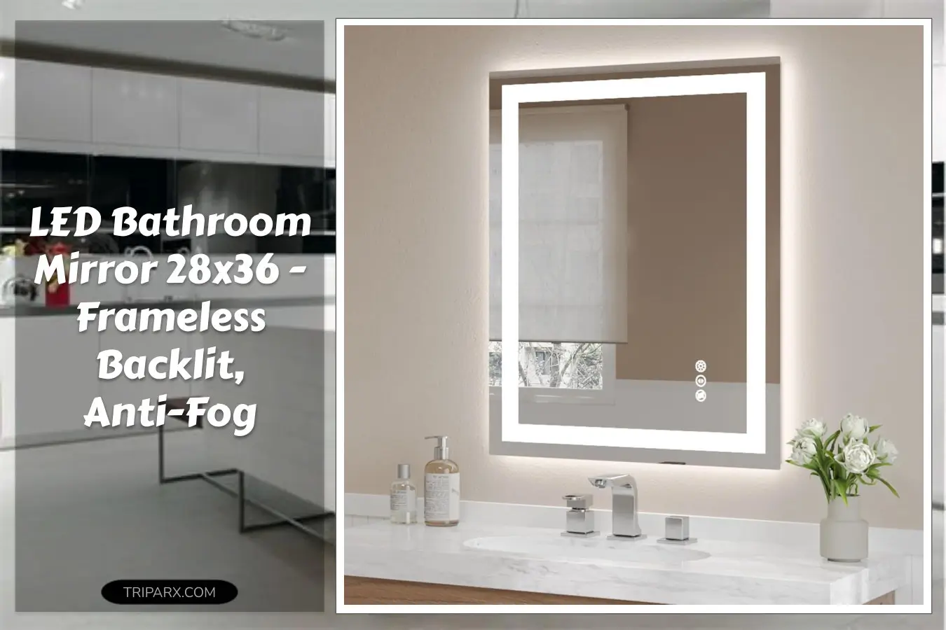ushower-led-bathroom-mirror-28x36-inch-tempered-glass-frameless-led-backlit-lighted-mirror-for-bathroom-vanity-with-anti-fog-3-colors-dimmable-memory-function-wall-mounted