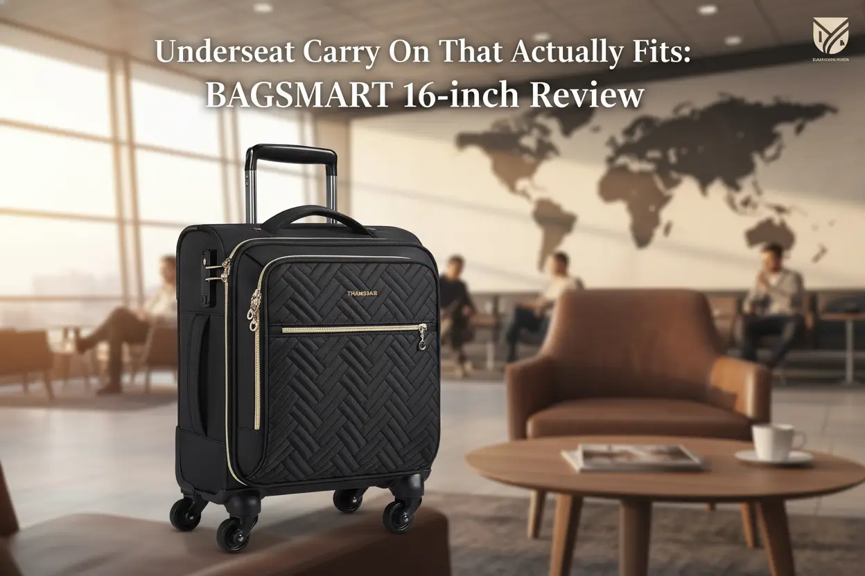BAGSMART_Underseat_Carry_On_Luggage_Airline_Approved_16_inch_Softside_Underseater_Travel_Suitcase_with_Spinner_Wheels_Lightweight_Overnight_Bag_Small_Rolling_Carry_on_for_Women_Men_Weekender_Black