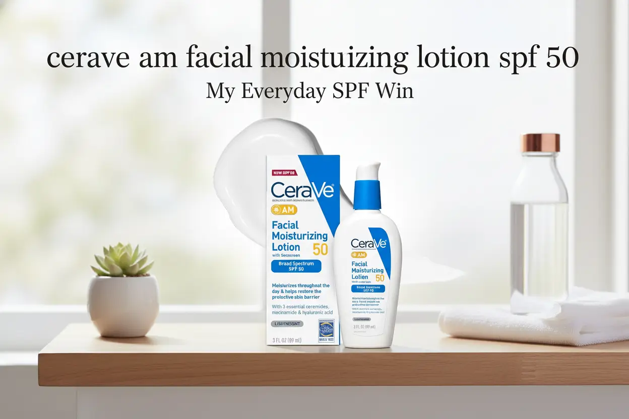 CeraVe_AM_Facial_Moisturizing_Lotion_SPF_50_Face_Moisturizer_with_SPF_Hyaluronic_Acid_Niacinamide_Ceramides_Non_Greasy_Blends_Seamlessly_No_White_Cast_Non_Comedogenic_Sunscreen_3_Oz