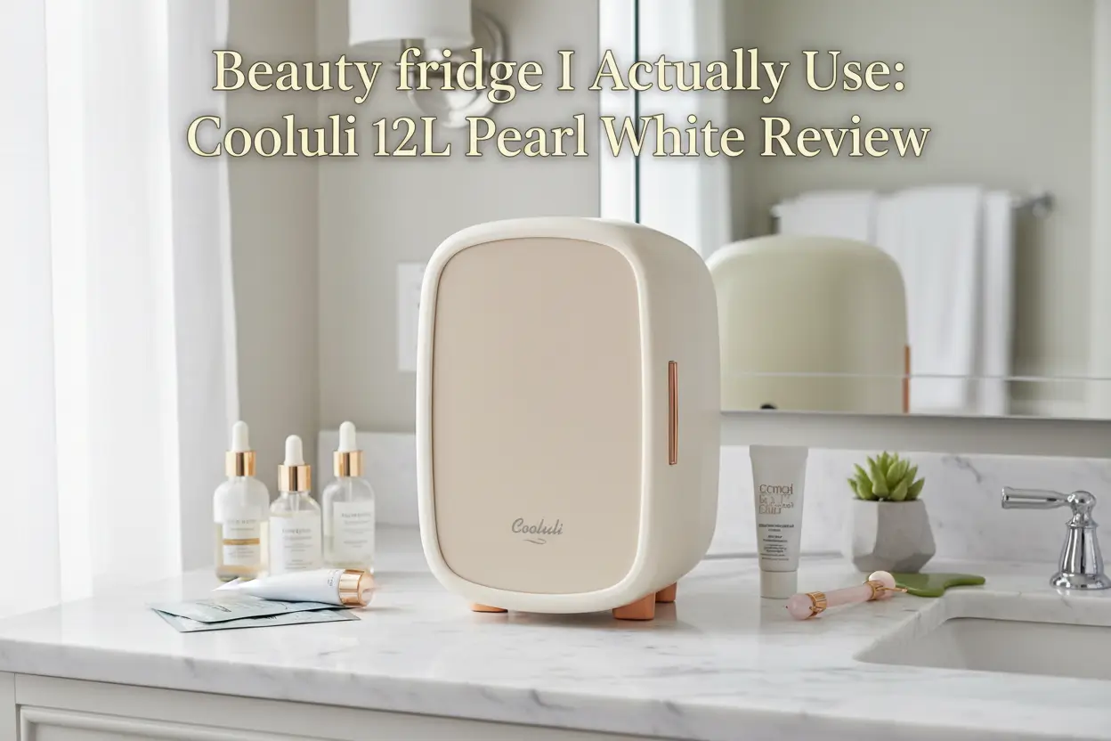 Cooluli_B12LW_12L_Beauty_Fridge_Pearl_White