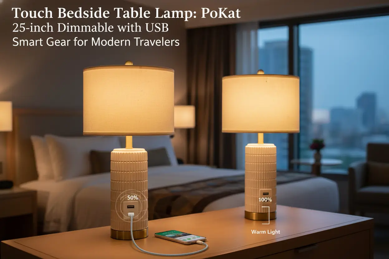 PoKat_Touch_Bedside_Table_Lamps_with_USB_Ports_for_Bedroom_25_Dimmable_Nightstand_Touch_Lamps_for_Living_Room_Modern_Ceramic_Lamps_for_Night_Stands_Bedroom_Office_Nursery_White_and_Beige
