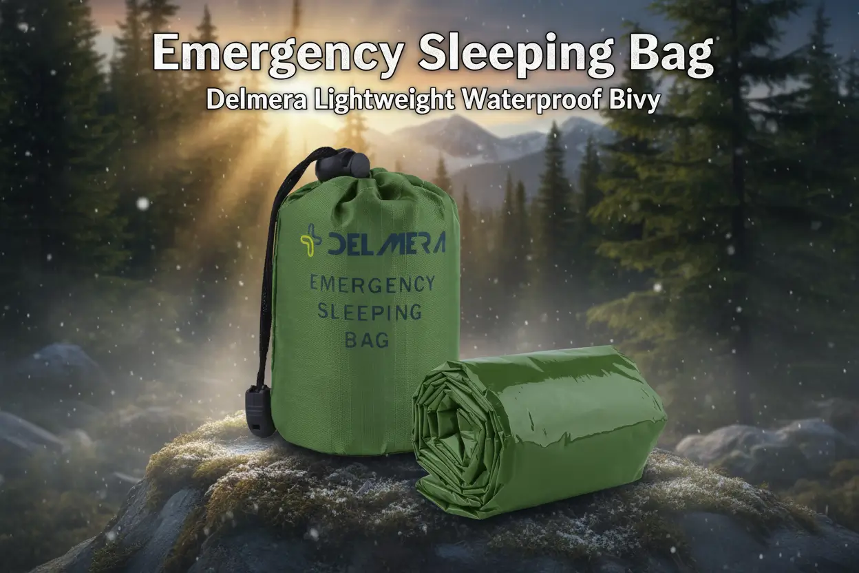 delmera_emergency_sleeping_bag_lightweight_survival_sleeping_bags_waterproof_thermal_emergency_blanket_bivy_sack_survival_gear_outdoor_adventure_camping_hiking_orange_green