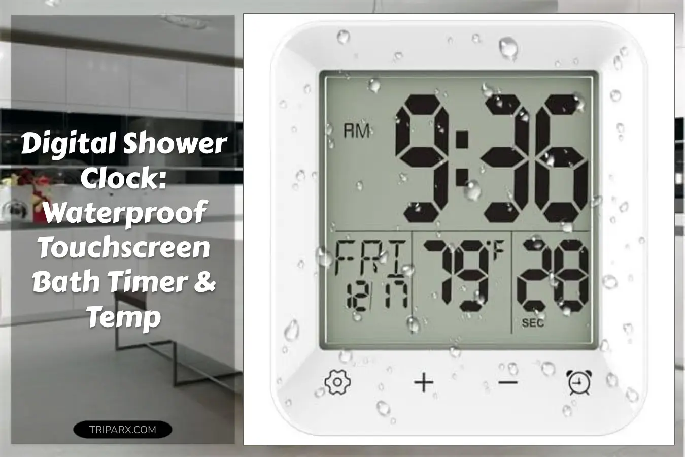 digital-shower-clock-waterproof-bathroom-wall-clock-timer-touch-screen-temperature-lcd-display-suction-cup-hanging-hole-stand-kids-adults