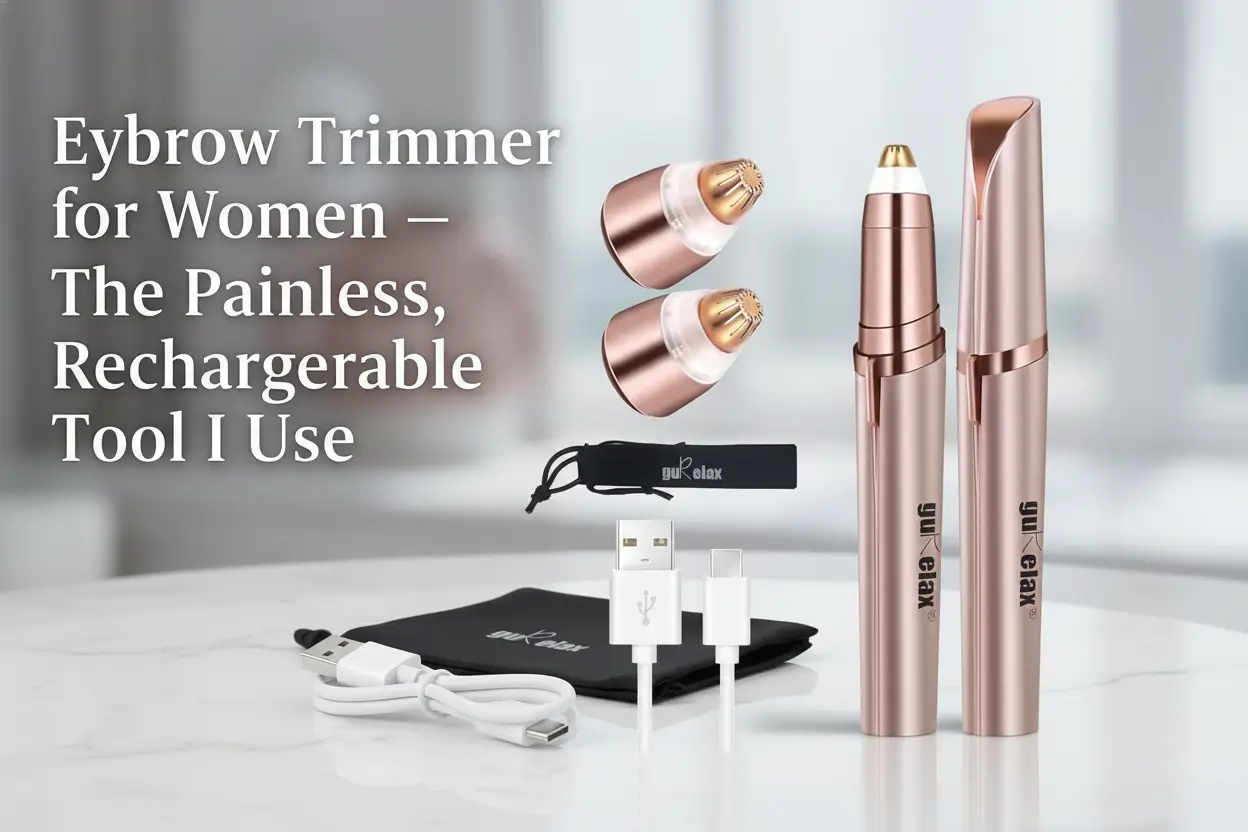 eyebrow_trimmer_for_women_rechargeable_eyebrow_hair_remover_painless_electric_razor_2_replacement_heads_eye_brow_face_epilator_rose_gold