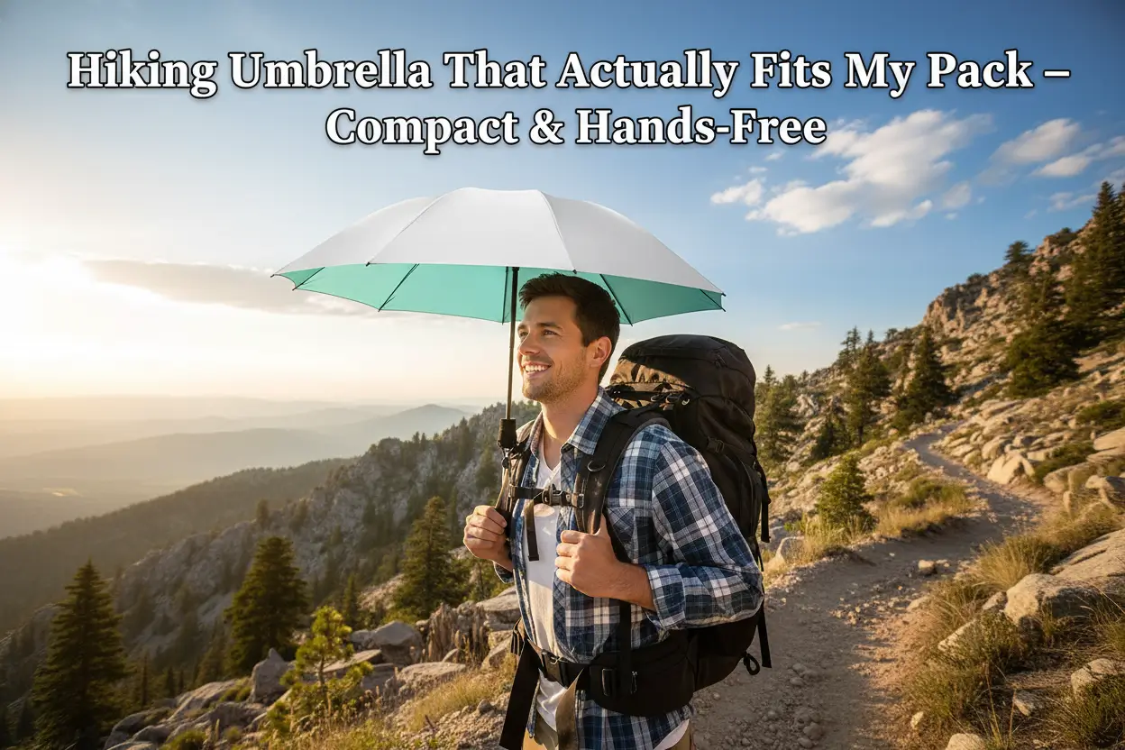 g4free-liteflex-hiking-umbrella-mini-compact-ultralight-collapsible-reflective-silver-trekking-backpacking-umbrella