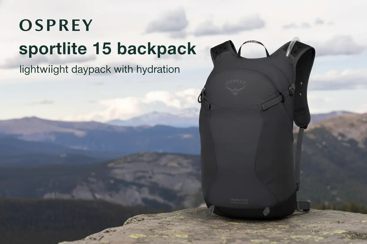 osprey_sportlite_15l_lightweight_hiking_backpack_dark_charcoal_grey