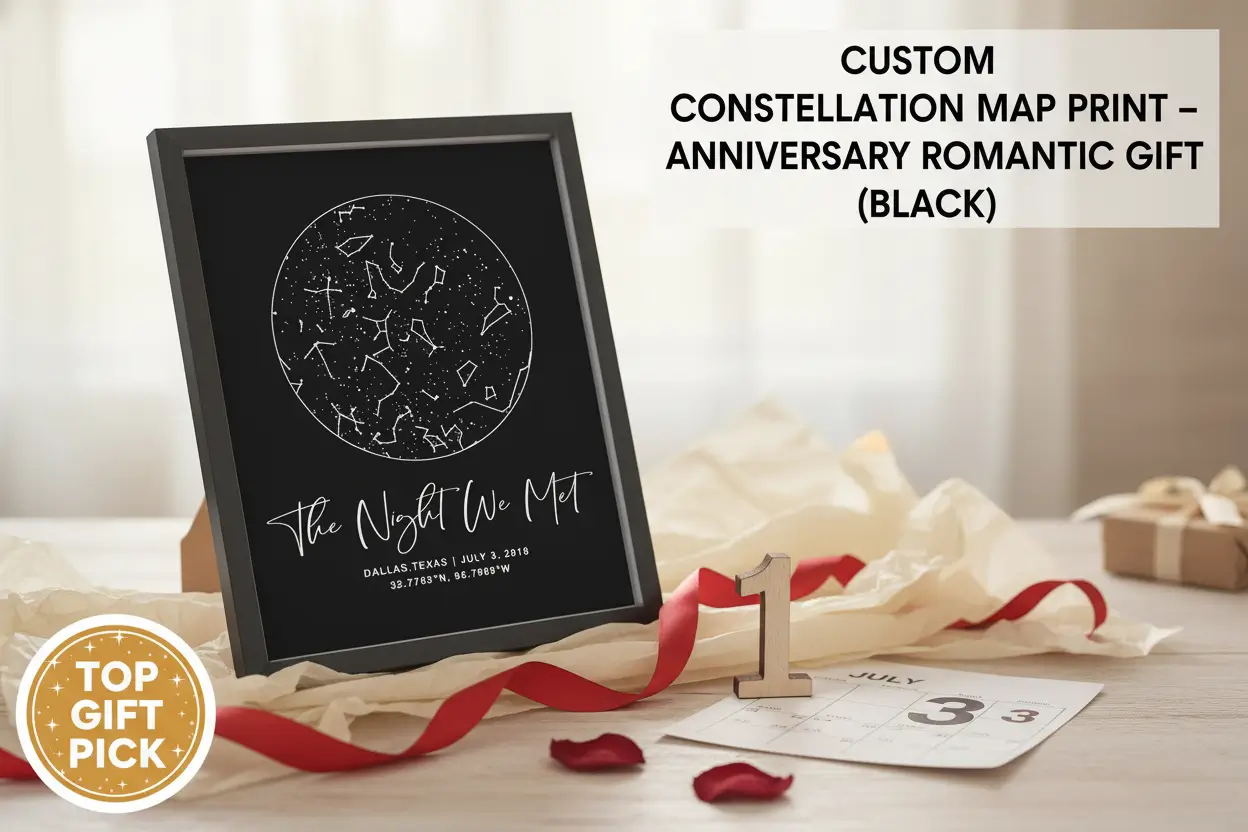 personalized_star_map_with_specific_dates_place_custom_constellation_map_print_unframed_special_occasion_star_chart_wall_art_great_anniversary_engagement_wedding_romantic_gift_black