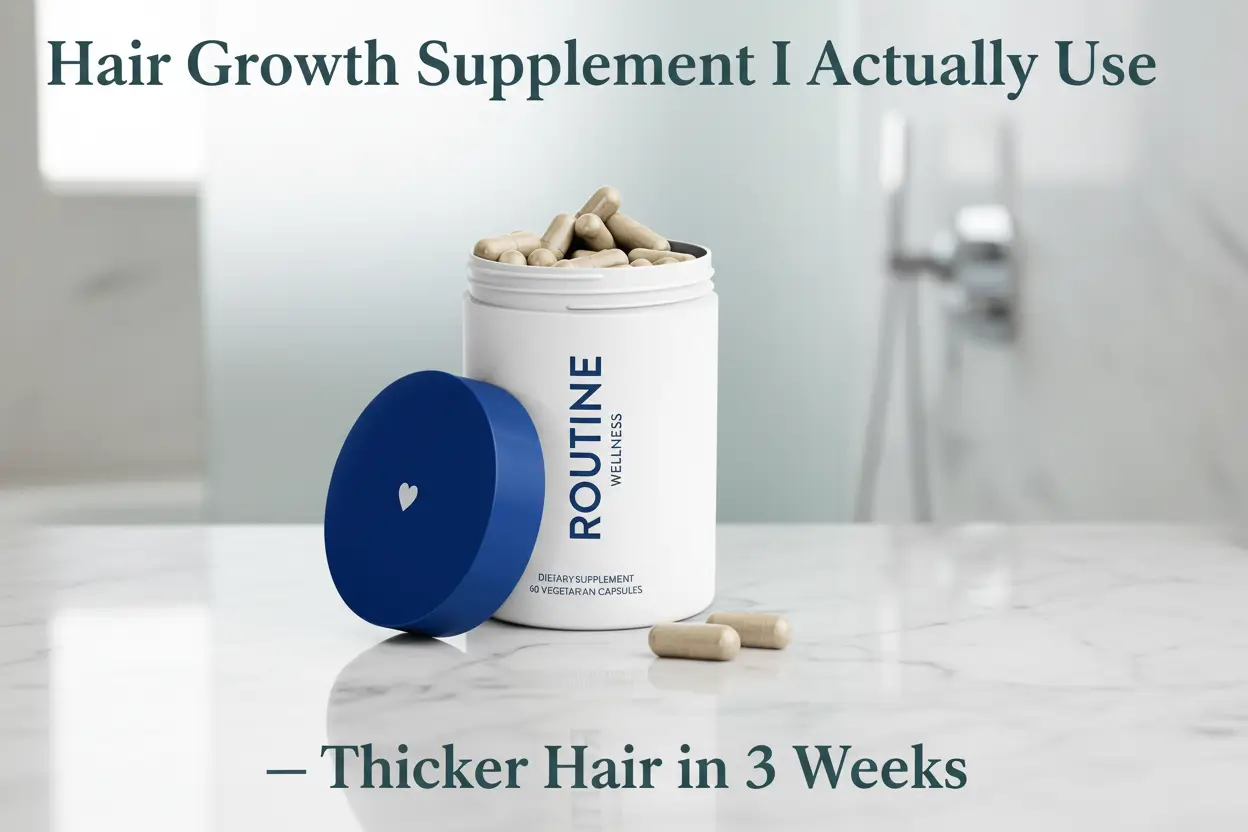 routine_wellness_hair_growth_supplement_clinically_tested_thicker_fuller_hair_reduces_wrinkles_fine_lines_gluten_free_ideal_for_women_men_thinning_hair_1_bottle_30_day_supply